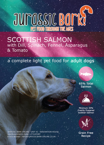 Jurassic Bark Superfood 65 - Adult Light Scottish Salmon