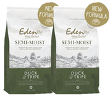 Eden Semi-Moist Duck & Tripe Dog Food 10kg x2