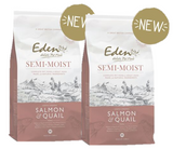 Eden Semi-Moist Salmon and Quail 10kg x2