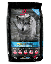 Alpha Spirit Wild Fish Complete Dog Food – Semi-Moist