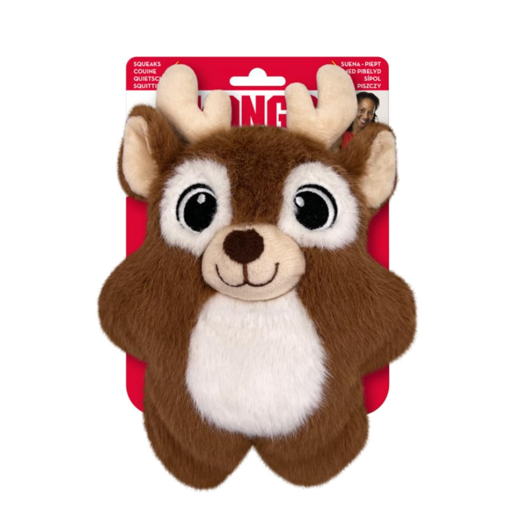 KONG Holiday Snuzzles Reindeer Medium