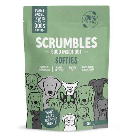 Scrumbles Softies Vegetarian Dog Treats - BBD 01/2024