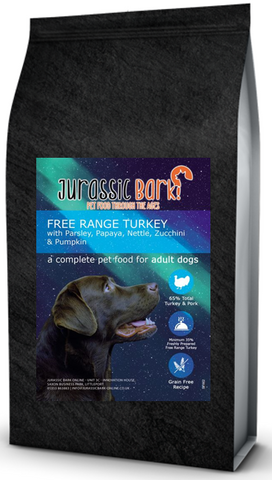 Jurassic Bark Superfood 65 - Adult Free Range Turkey