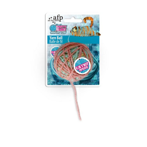 All For Paws Knotty Habit Yarn Ball cat toy
