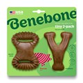 Benebone Tiny 2-Pack - Dental Chew/Wishbone Bacon