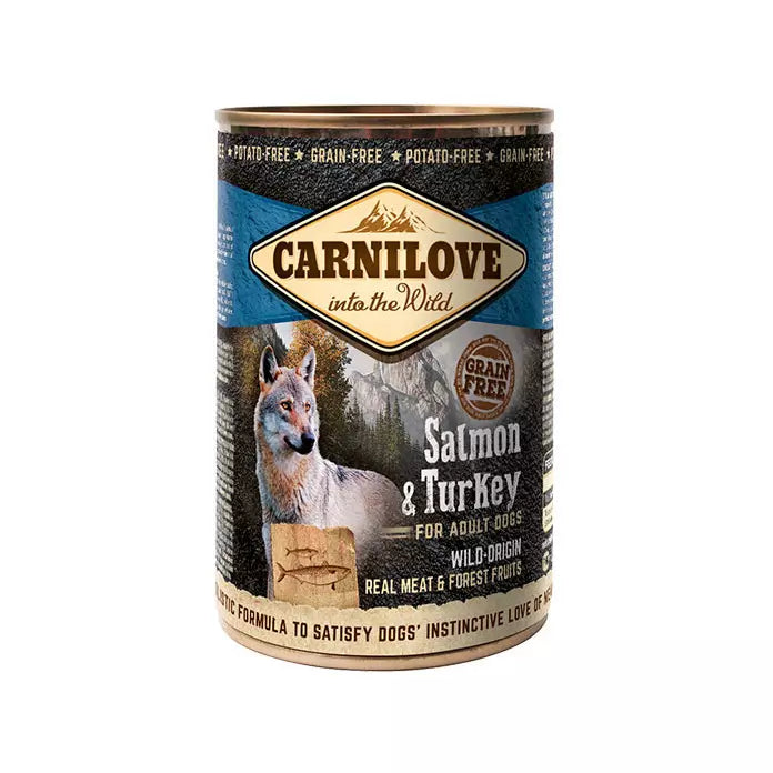 Carnilove 6 x 400g Salmon & Turkey For Adult Dogs