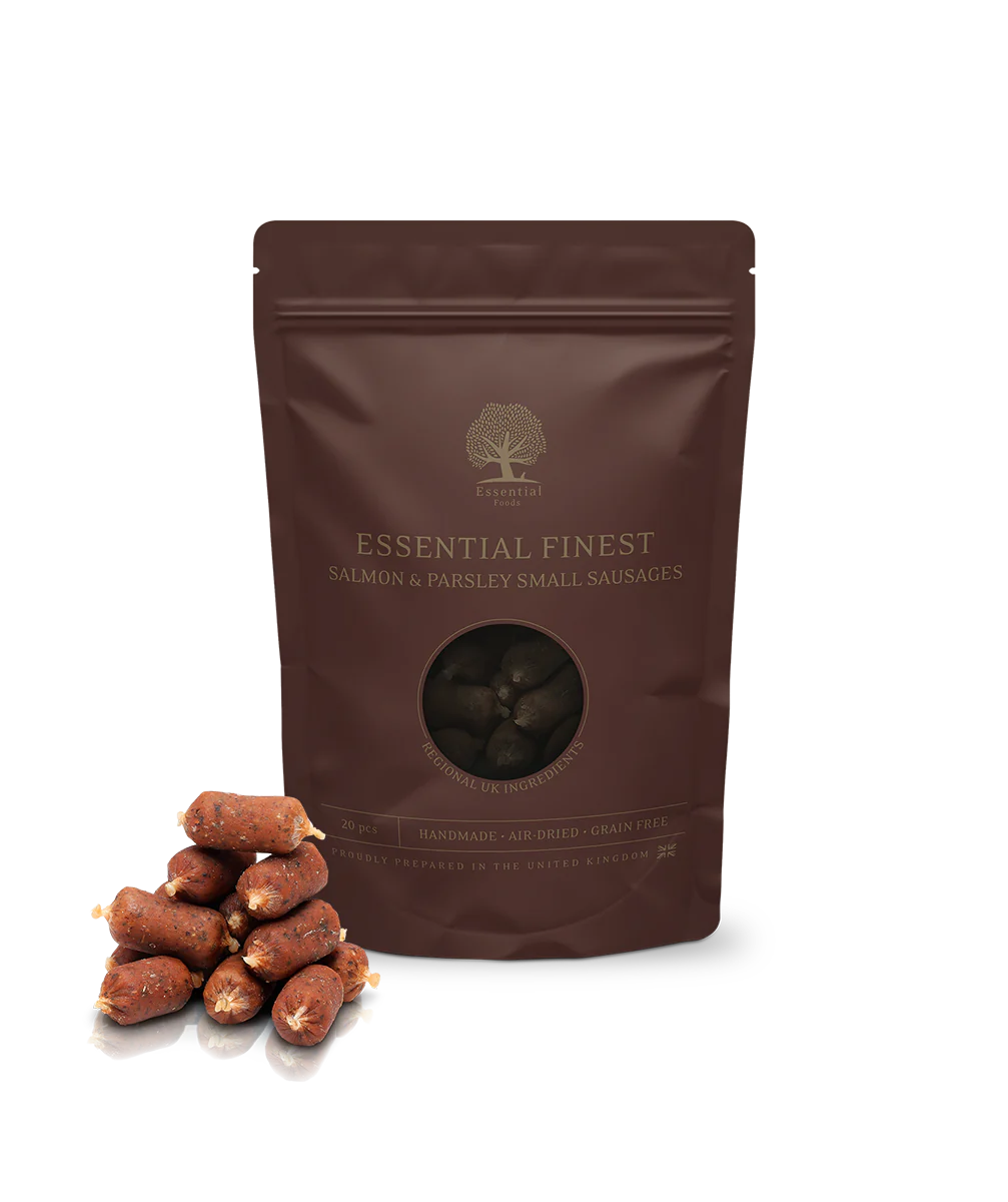 FINEST SALMON & PARSLEY SMALL SAUSAGES 20pcs