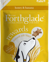 Forthglade Natural Soft Bites Banana & Honey Rewards 90g