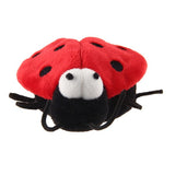 GiGwi Ladybird Motion Activated Beetle Sound Cat Toy Red