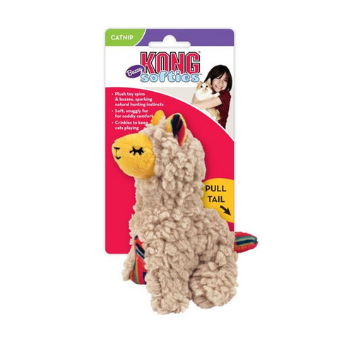 KONG Softies Buzzy Llama - Cat Toy