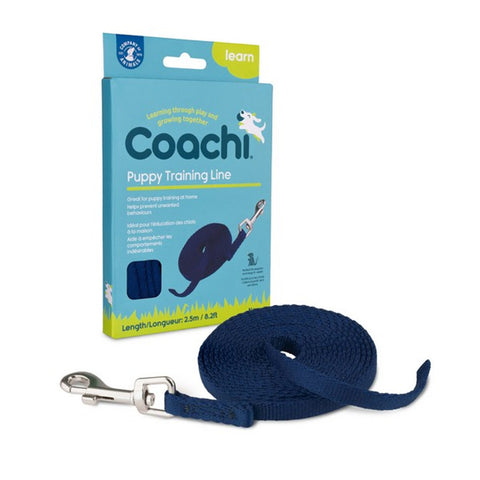 Company of Animals Coachi Puppy Training Line Navy 2.5m