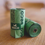 Beco Poop Bags Unscented 120 Pack Big Strong and Leakproof