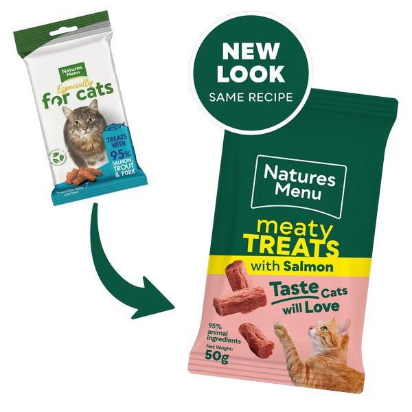 Natures Menu Cat Treats Salmon 50g