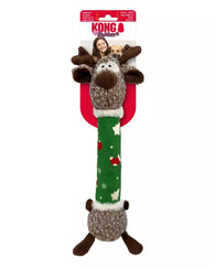 KONG Shakers Luv Christmas Reindeer Dog Toy