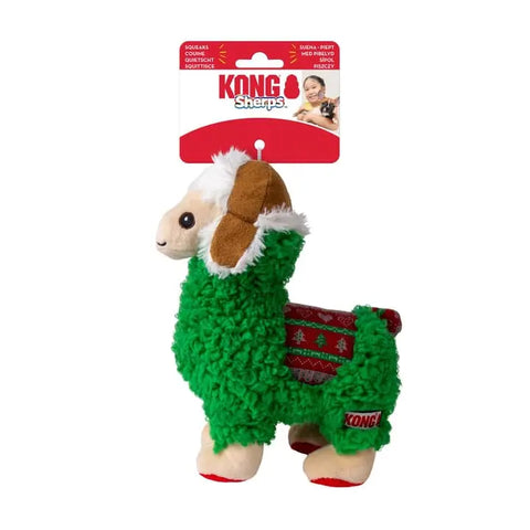 KONG Holiday Sherps Llama Dog Toy