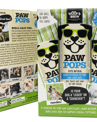 Woof & Brew Paw Freeze Pops 6pk
