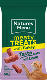 Natures Menu Meaty Cat Treats Turkey 50g
