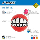 Rogz Grinz Medium Ball - Blue 2½"