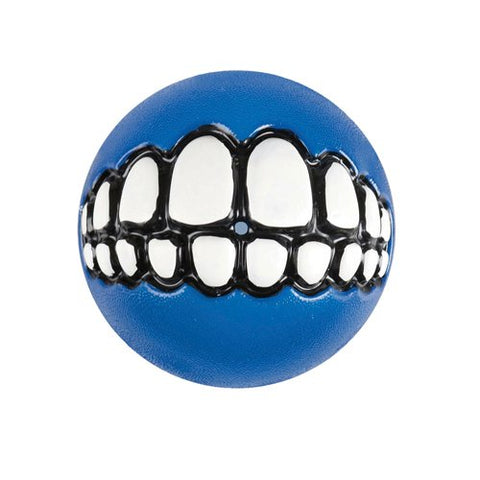 Rogz Grinz Medium Ball - Blue 2½"
