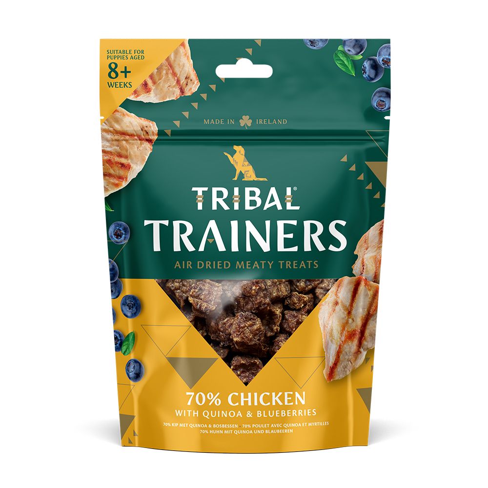 Tribal Trainers Chicken & Blueberry Dog Treats 80g BBD 1/25