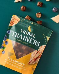 Tribal Trainers Chicken & Blueberry Dog Treats 80g