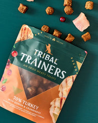 Tribal Trainers Turkey & Cranberry Dog Treats 80g