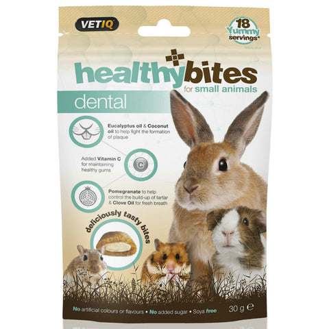 VETIQ Healthy Bites Dental for Small Animals 30g
