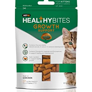VETIQ Healthy Bites Growth Support Kitten Treats 65g