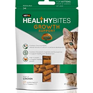 VETIQ Healthy Bites Growth Support Kitten Treats 65g