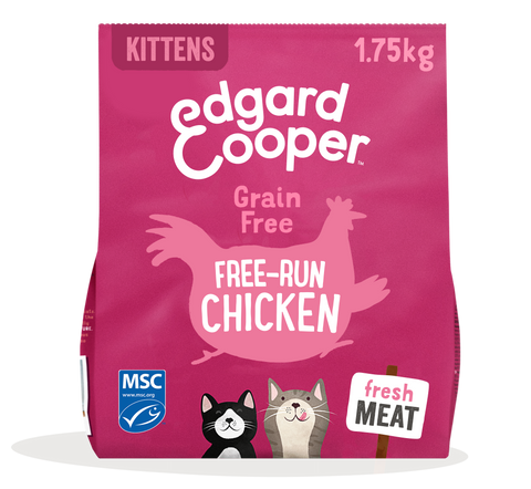 Edgard & Cooper GF Dry Kitten Food Duck and Chicken 1.75kg