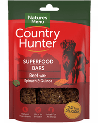 Natures Menu CH Superfood Bar Beef 100g Dog- Jurassic Bark Pet Store Littleport Ely Cambridge