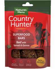 Natures Menu CH Superfood Bar Beef 100g Dog- Jurassic Bark Pet Store Littleport Ely Cambridge