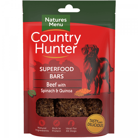 Natures Menu CH Superfood Bar Beef 100g Dog- Jurassic Bark Pet Store Littleport Ely Cambridge