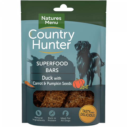 Natures Menu CH Superfood Bar Duck 100g Dog- Jurassic Bark Pet Store Littleport Ely Cambridge