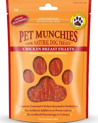 Pet Munchies Dog Treats - Chicken Breast Fillets 100g