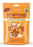 Pet Munchies Dog Treats - Chicken & Calcium Bones 100g