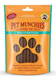 Pet Munchies Beef Liver Sticks 90g