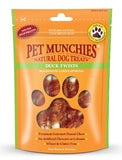 Pet Munchies Dog Treats - Duck Twists 80g