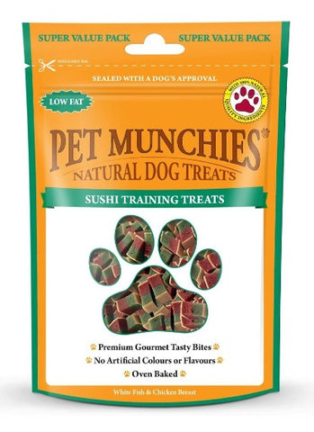 Pet Munchies Dog Training Treats Sushi