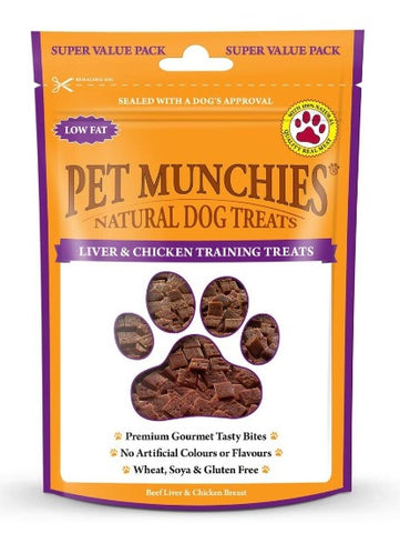 Pet Munchies Dog Training Treats Liver & Chicken