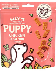 Lily's Kitchen Chicken & Salmon Nibbles Puppy Treats