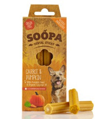 Soopa Dental Sticks for Dogs 100g