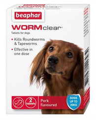 Beaphar WORMclear® Tablets for small dogs (up to 20kg) x2