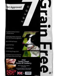 Seven GF Turk/Cranberry Dog- Jurassic Bark Pet Store Littleport Ely Cambridge