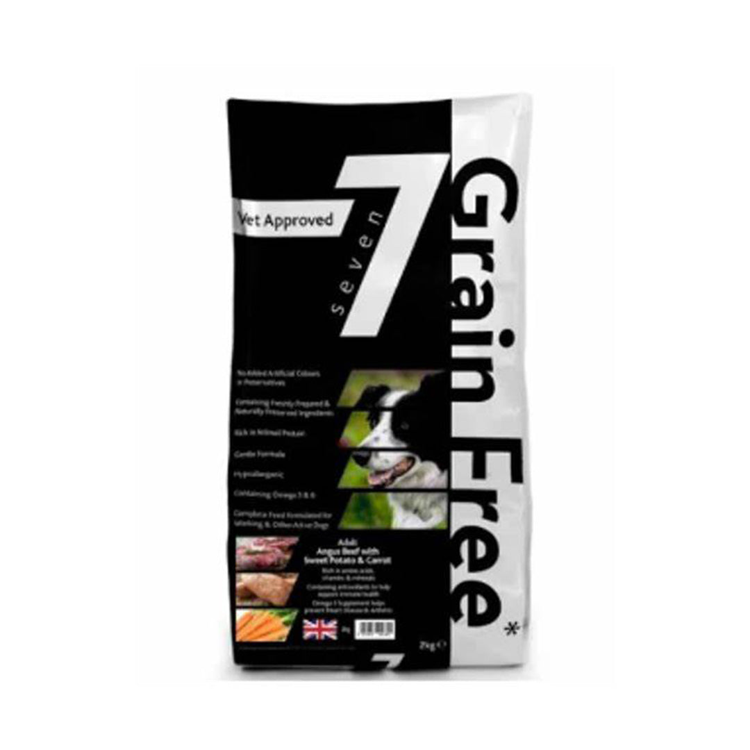 Seven GF Adult Angus Beef with Sweet Potato & Carrot