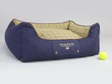 George Barclay Country Orthopaedic Walled Dog Bed, Midnight Blue