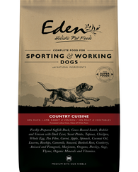 Eden 80/20 Country Cuisine Game With Lamb Working And Sporting Dog
