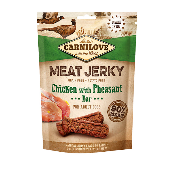 Carnilove Jerky Chicken with Pheasant Bar