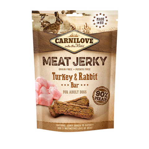 Carnilove Jerky Turkey & Rabbit Fillet Bar