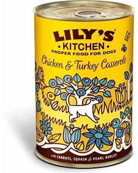 Lily's Kitchen Chicken & Turkey Casserole 400g Can